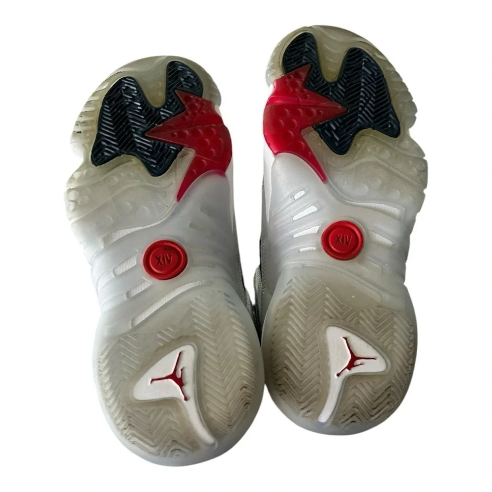 NIKE JORDAN Jumpman XIV Two Trey Olympic Sneakers Leather Mid Tops Men’s Sz 8 EC